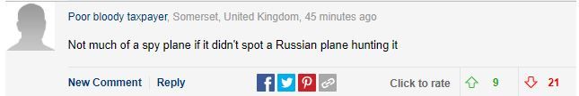 Читатели Daily Mail задали британским военным неудобный вопрос насчет России