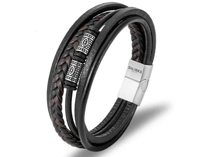 Браслет для мальчиков Sharks Jewelry многослойный
