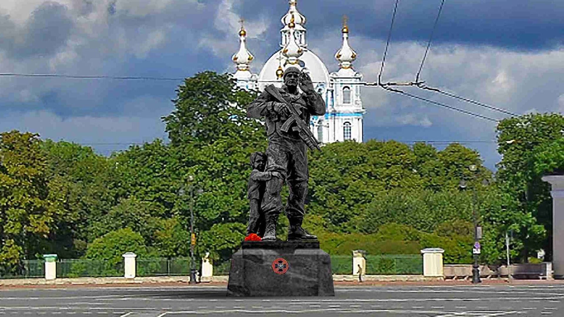 Профсоюз военнослужащих предложил установить в Петербурге монумент в память о подвиге бойцов ЧВК «Вагнер»