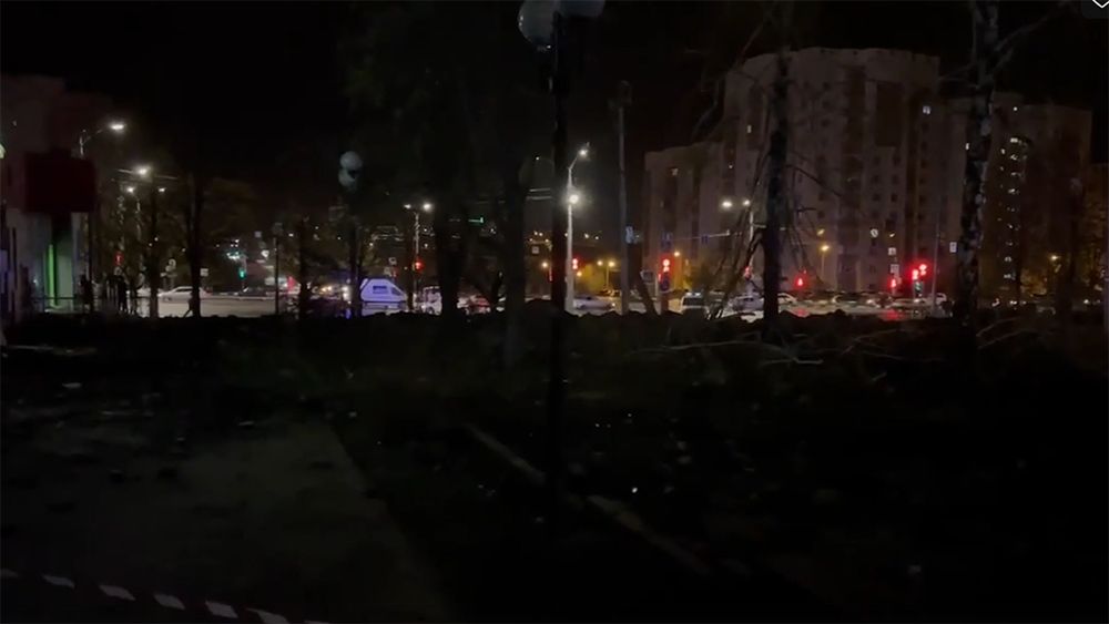 Видеозапись со взрывом в Белгороде появилась в Сети