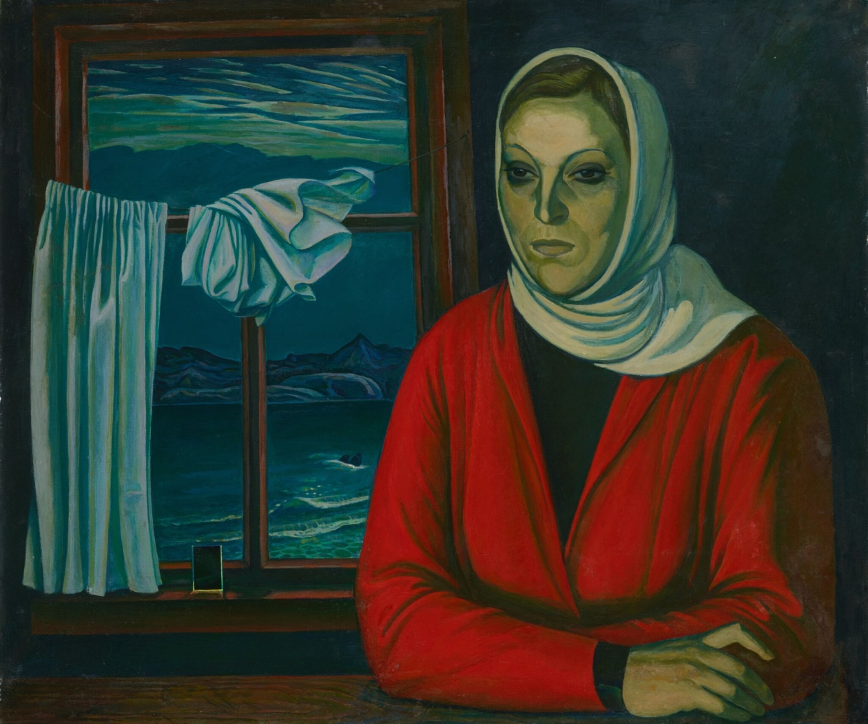  Шум моря. Женский портрет. 1971. ГТГ.