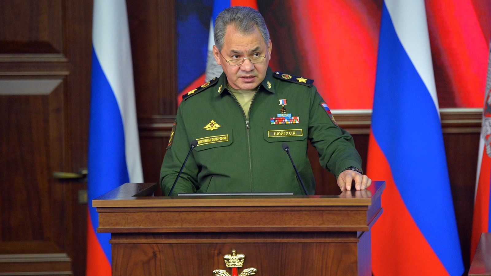 Шойгу: ВС РФ будут оперативно и жестко реагировать на террористические действия ВСУ