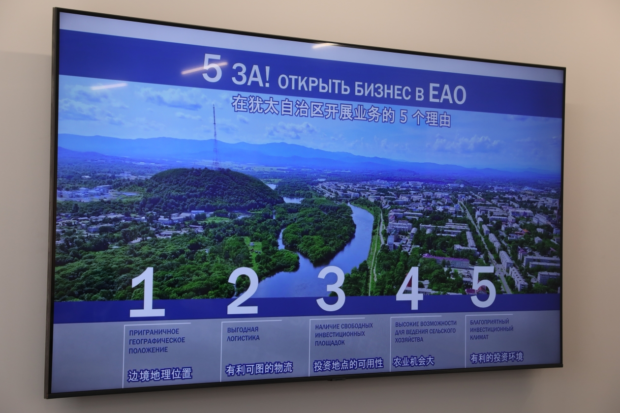 Сотрудничество по разным направлениям обсудили губернатор ЕАО и мэр китайского г. Хэган