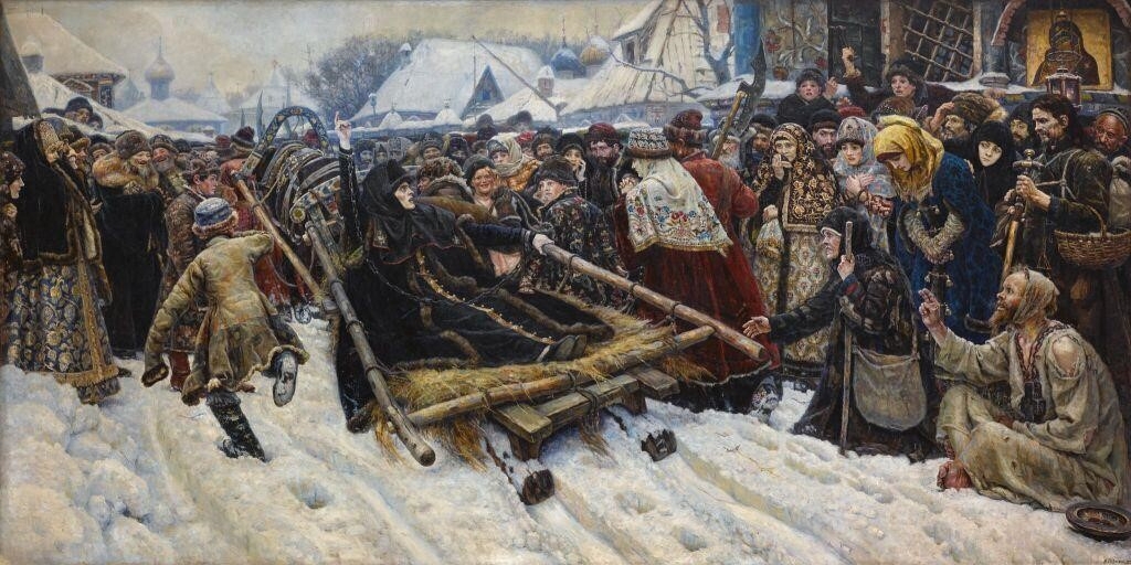Василий Суриков. Боярыня Морозова, 1887