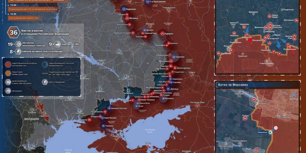 «Командир “Ахмата” назвал сроки продолжения контрнаступления ВСУ!»: Три последних карты боевых действий на Украине на 19 июня 2023: последние новости сегодня, ситуация в ДНР, Бахмуте и ЛНР, обзор военных действий сейчас 19.06.2023