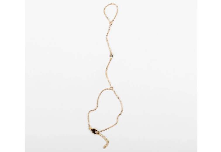 Слейв-браслет в позолоте/ VERUSCHKA JEWELRY