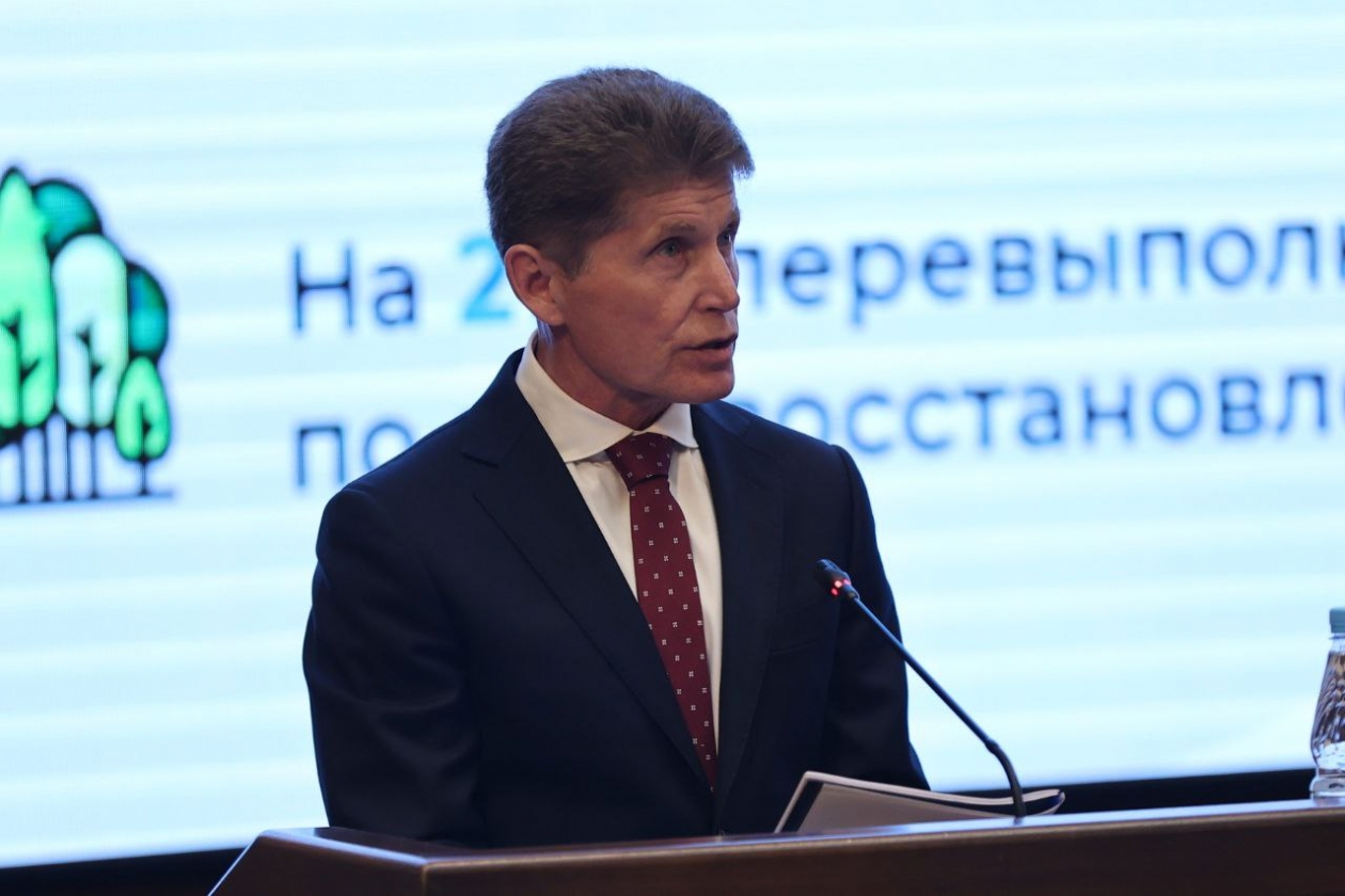 Олег Кожемяко выступил с программными заявлениями о будущем Приморья