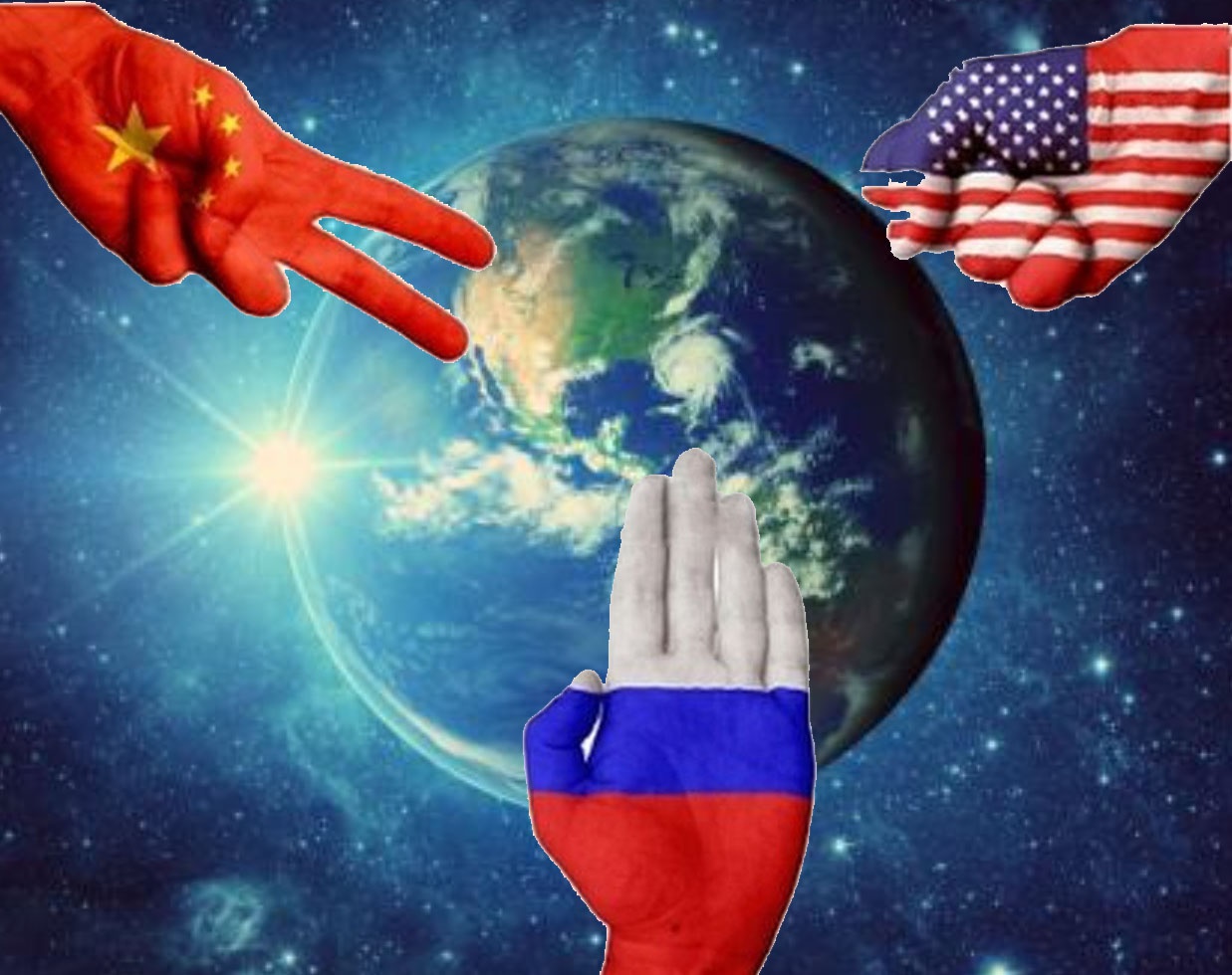 Мир «на троих» в представлении США