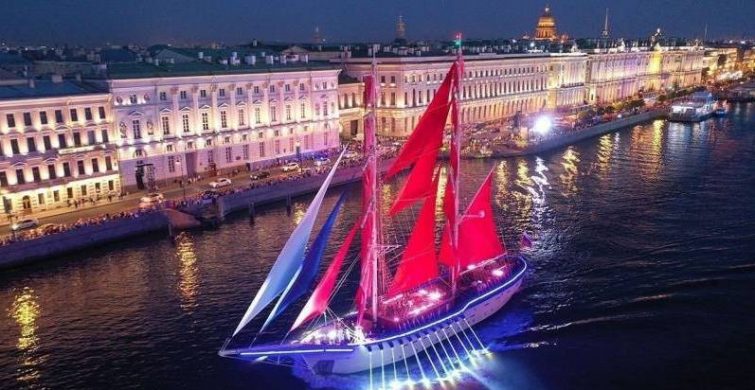 Известна программа праздника Алые паруса, который состоится в ночь с 24 на 25 июня 2023 года 