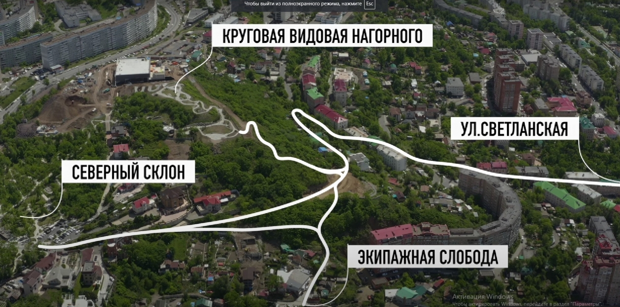 Нагорный парк. Третья очередь
