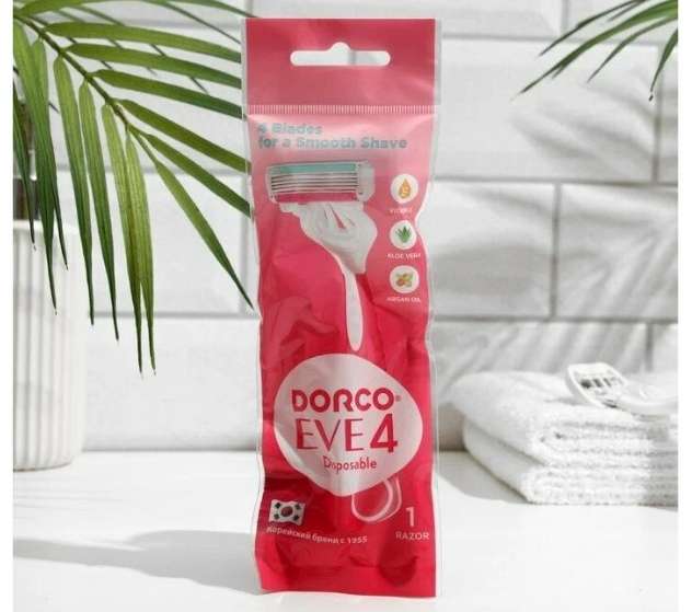 Станок для бритья одноразовый Dorco EVE4