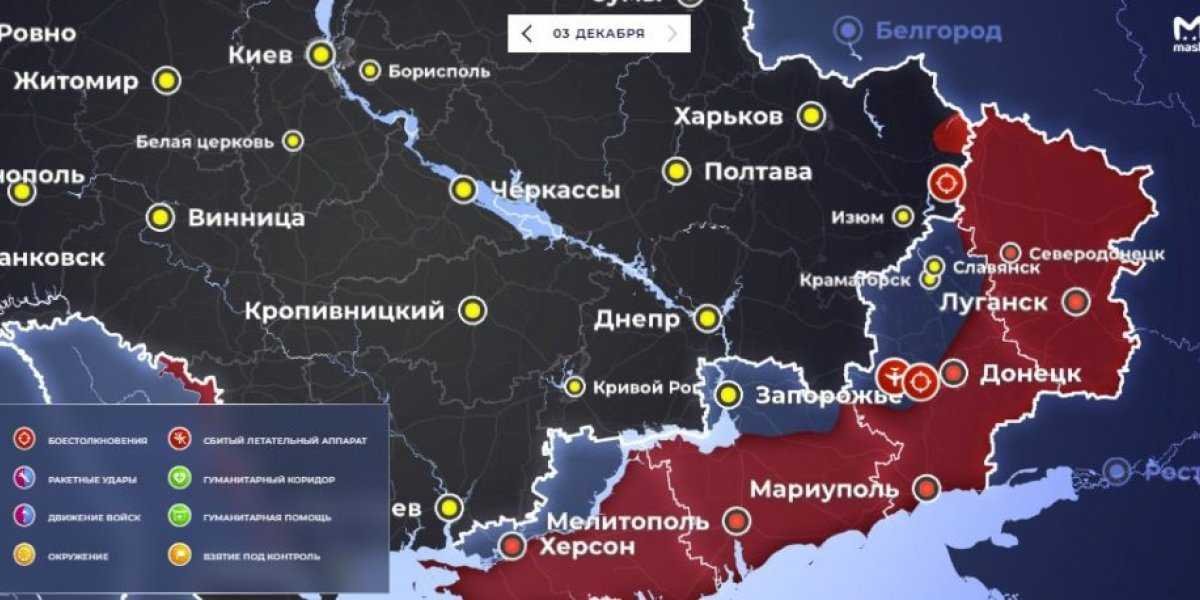 «Ударили по промзоне!»: Три последних карты боевых действий на Украине на 4 декабря 2022: последние новости сегодня, ситуация в ДНР и ЛНР, обзор военных действий сейчас