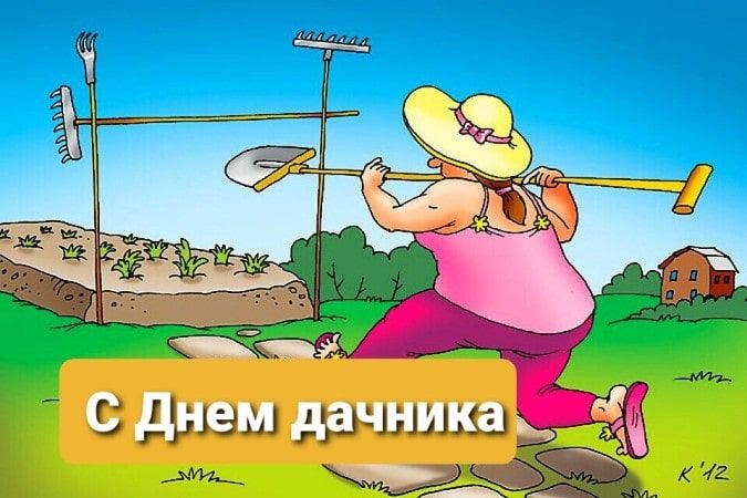 Картинки с Днем дачника в России 2021 (прикольные) | Ура позитив | Картинки, Позитив, Поздравительные открытки