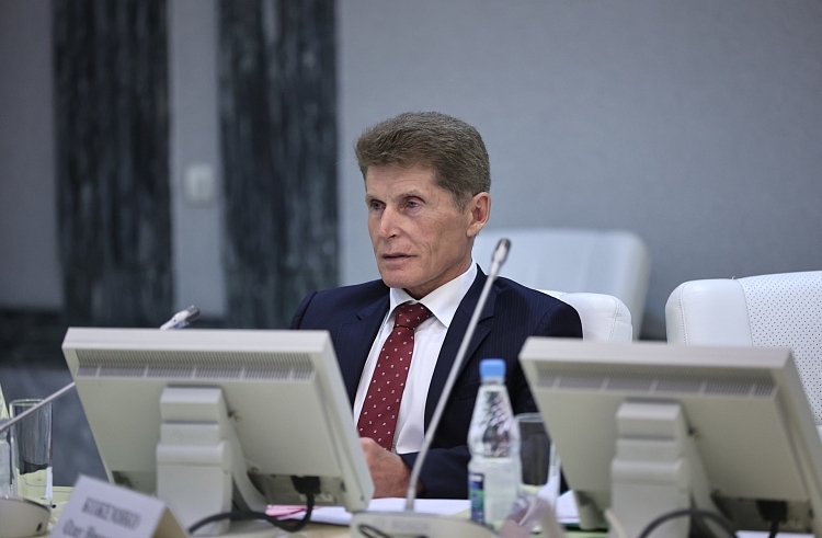 Губернатор Приморского края Олег Кожемяко