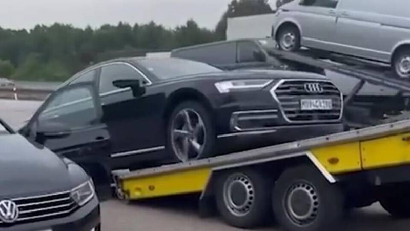 В Германии начали изымать машины россиян