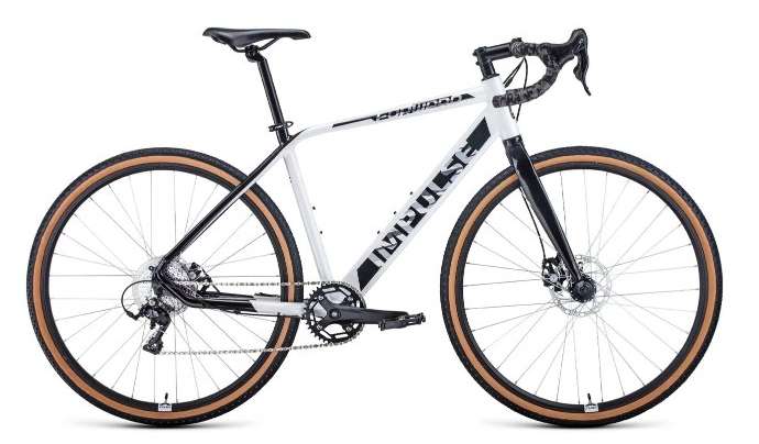 Велосипед взрослый туристический 28 Forward Impulse 28 X D рама 58 см бело-черный