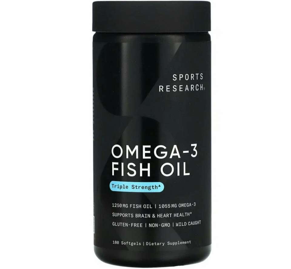 Sports Research Omega-3 Fish Oil