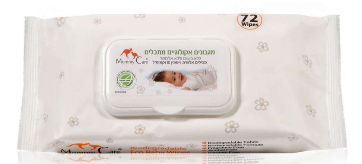 Влажные салфетки Mommy Care Детские органические
