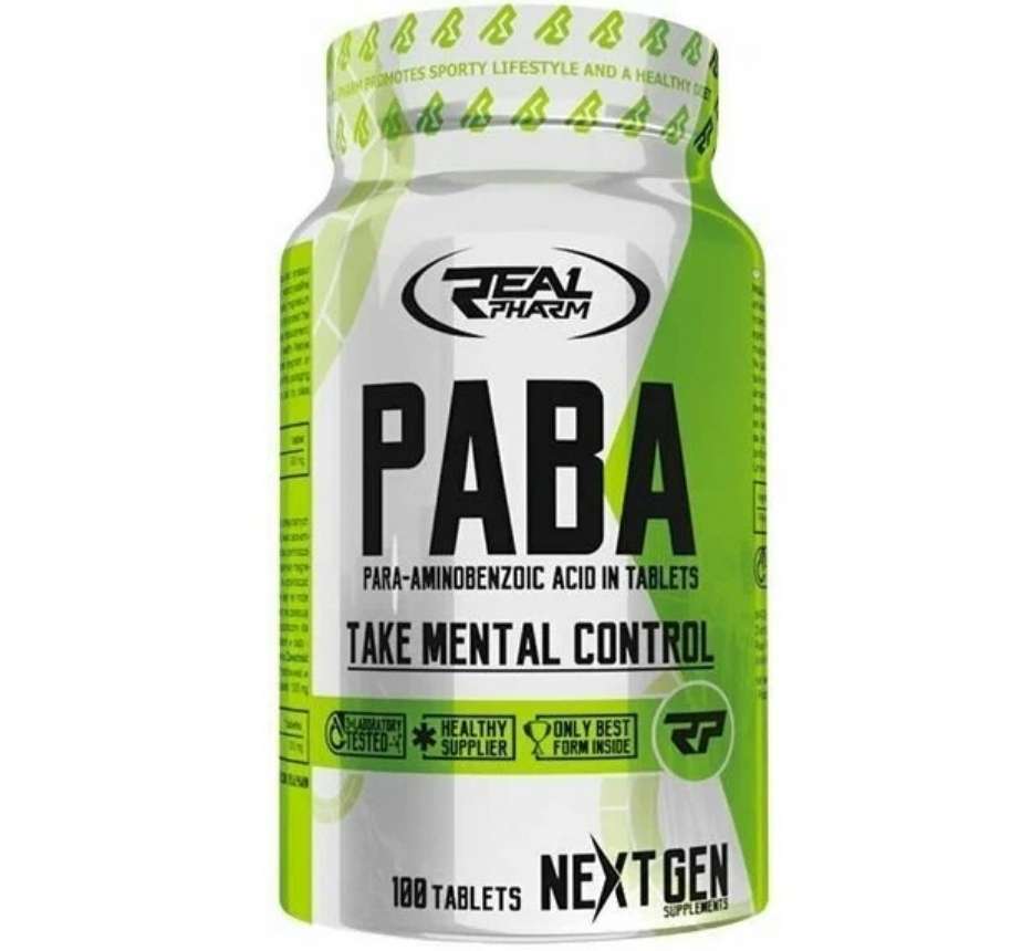 Пабк (PABA, парааминобензойная кислота) Real Pharm