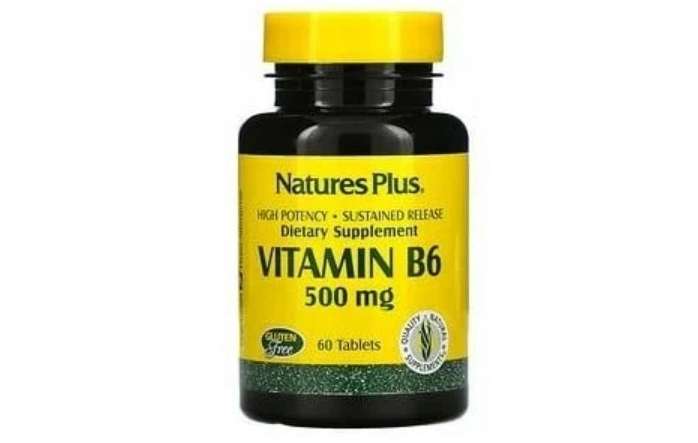 Nature’s Plus Vitamin B6 - 500 mg 60 таблеток